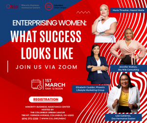 Enterprising Women: What Success Looks Like! @ LIVE via Zoom